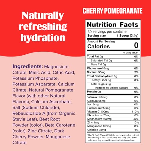 New Ultima Hydrating Electrolyte Powder, Cherry Pomegranate, 30 Servings 3.6 oz Ultima Replenisher Au supplements