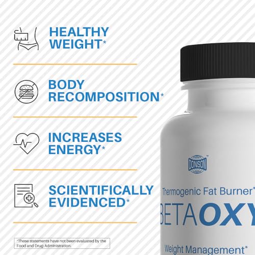 BetaOxy Fat Burner & Appetite Suppressant and Weight Loss Supplement Pills for Women Donson Au supplements