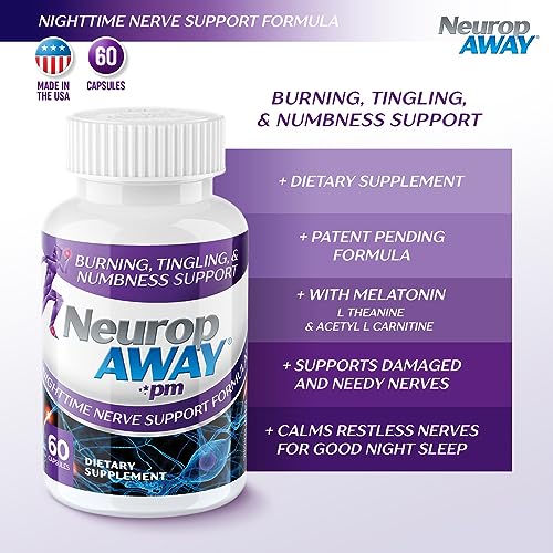 NeuropAWAY Nerve Support PM | 60 Capsules NeuropAWAY Au supplements