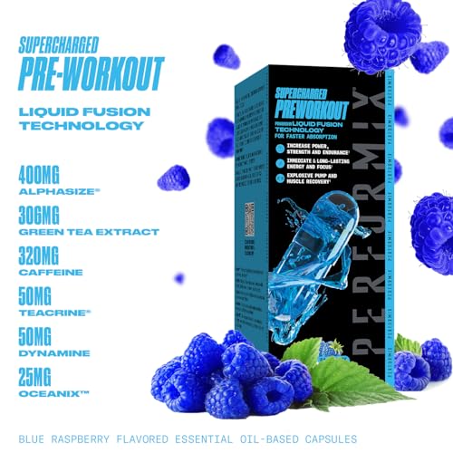 PERFORMIX Supercharged Preworkout - Sustained Energy, Endurance, and Mental Focus PERFORMIX Au supplements