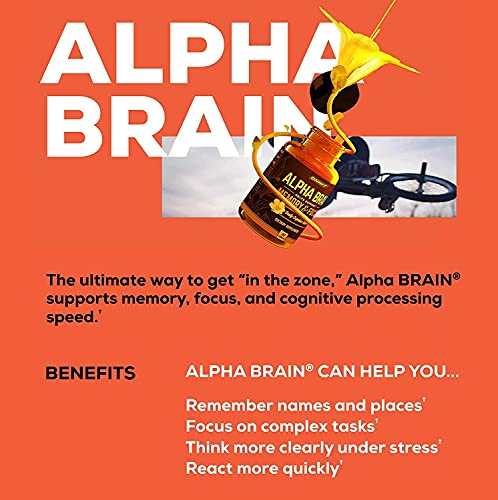 ONNIT Alpha Brain (60ct) - Over 1 Million Bottles Sold - Premium Nootropic Brain Supple ONNIT Au supplements