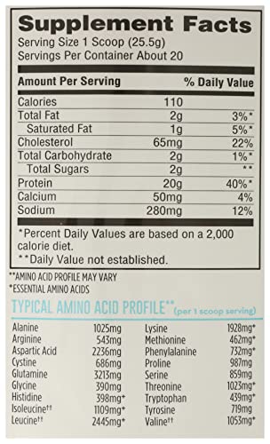 365 by Whole Foods Market, Vanilla Grass Fed Whey Protein, 18 Ounce 365 by Whole Foods Market Au supplements