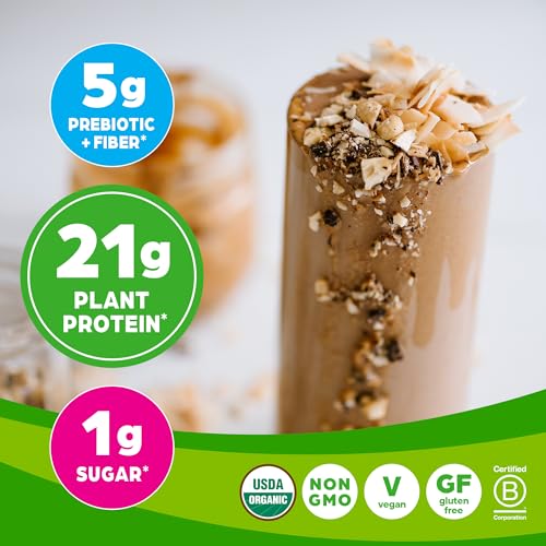 Orgain Organic Vegan Protein Powder, Chocolate Peanut Butter - 21g of Plant Based Protein Orgain Au supplements