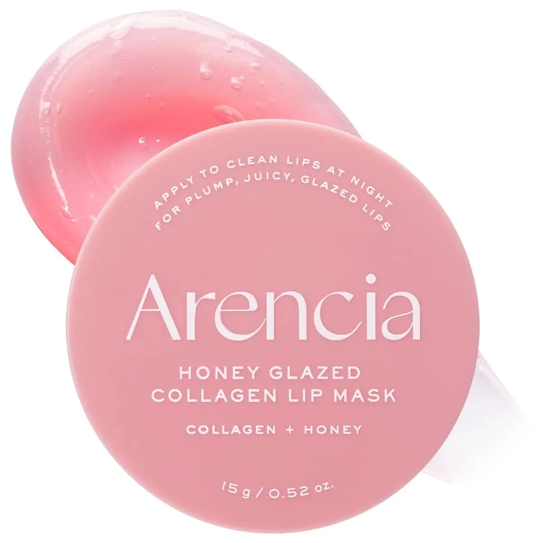 Arencia Honey Glazed Collagen Lip Mask, Overnight Lip Treatment with Collagen and Honey, 0.52 oz ARENCIA uk supplements