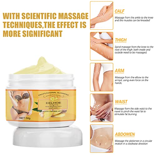 Ginger Fat Burning Cream Anti-cellulite Full Body Slimming Weight Loss Massaging Cream Grospe Au supplements