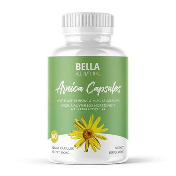 Bella All Natural Arnica Capsules 500 mg, 60 Count Bella All Natural Au supplements