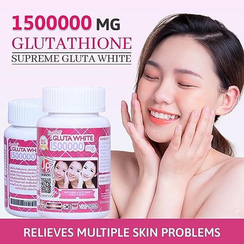 Supreme Gluta White 1500000mg for Skin Lightening, Skin Moisturizer, Collagen Stimulator Healthy Supreme Gluta White Au supplements