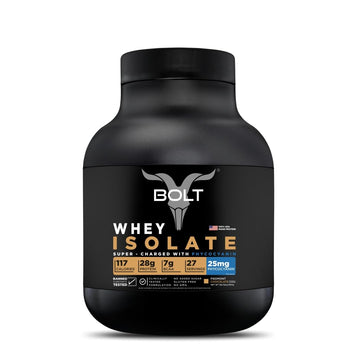 Bolt Nutrition Whey Isolate Protein Powder | with Superfood Phycocyanin | Muscle Strength Bolt Nutrition Au supplements