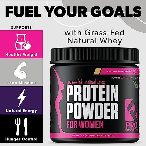 PRO NUTRITION LABS Whey Protein Vanilla Powder for Women - Supports Lean Muscle PRO NUTRITION LABS Au supplements