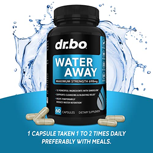 Water Pills Diuretics for Water Retention - Natural Water Away Pills Herbal Diuretic Supplements DR. BO Au supplements