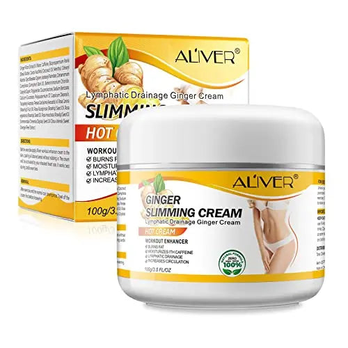 ALIVER Fat Burning Cream Lose Weight Fast for Women, Ginger Slimming Hot Cream That ALIVERAU supplements