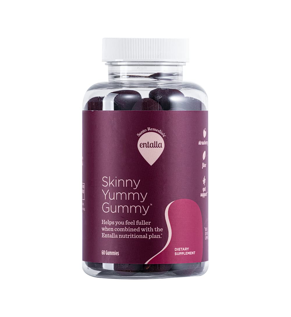 Santo Remedio, Entalla, Skinny Yummy Gummy, Nutritional Supplement, Gummy Fiber for Digestive Gut Support Santo Remedio Au supplements