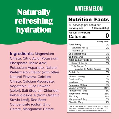Ultima Replenisher Daily Electrolyte Drink Mix – Watermelon, 30 Servings – Hydration Ultima Replenisher Au supplements