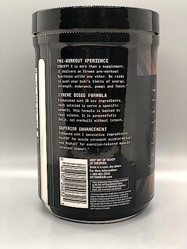 BEYOND RAW Concept X | Clinically Dosed Pre-Workout Powder | Contains Caffeine BEYOND RAW Au supplements