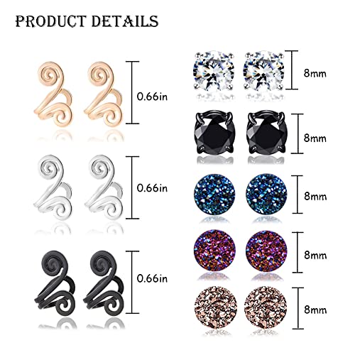 Ronglry Acupressure Slimming Earrings Therapy Weight Loss Earrings for Women Men Ronglry Au supplements