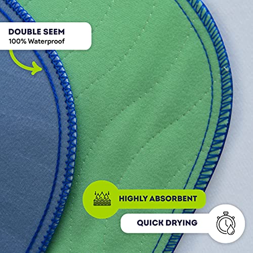 IMPROVIA® Washable Underpads, 34" x 36" (Pack of 4) - Heavy Absorben IMPROVIA Au supplements