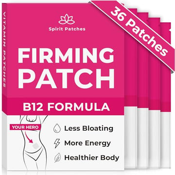 Firming B12 Patches (Pack of 36) - 100% Natural Vitamin Patches for Women, Energy & Body Support Spirit Patches Au supplements