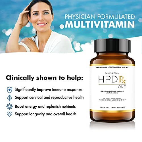 HPD Rx ONE Immunity Boost Multivitamin HPV Supplements for Women and Men, Pack of 6 HPD Rx Au supplements