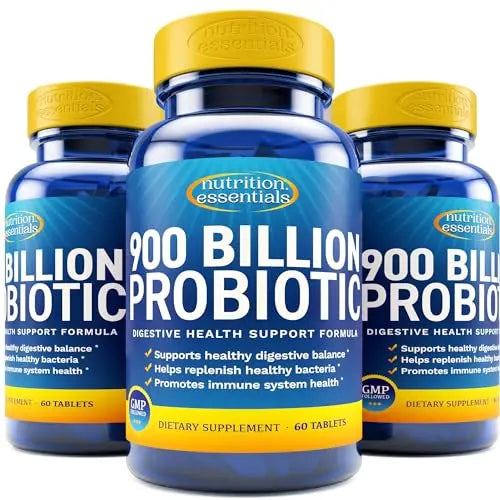 Probiotics for Women and Men - with Natural Lactase Enzyme and Prebiotic Nutrition EssentialsAU supplements