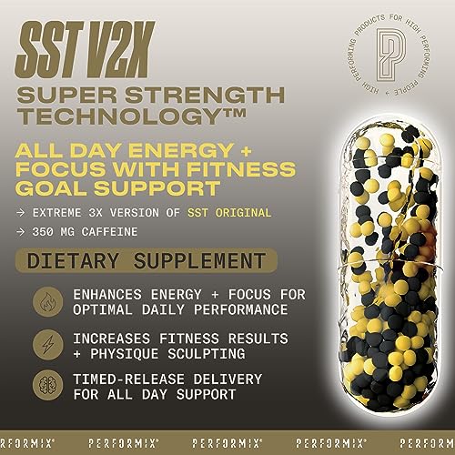 PERFORMIX - SST V3X - Pre Workout - 350 mg Caffeine - Energy Supple PERFORMIX Au supplements