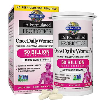 Garden of Life, Dr. Formulated Women's Probiotics Once Daily, 16 Strains, 50 Billion Garden of Life Au supplements