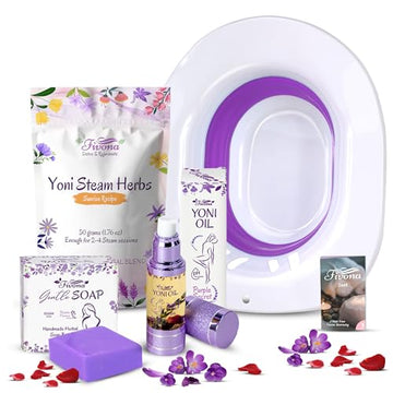 FIVONA Yoni Care Kit 4 in 1 - pH Balanced Natural Yoni Oil, Herbal Bar Soap for Feminine V Wash, Detox FIVONA Au supplements