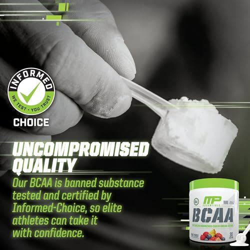 MusclePharm Essentials BCAA, Fruit Punch - 30 Servings Muscle Pharm Au supplements