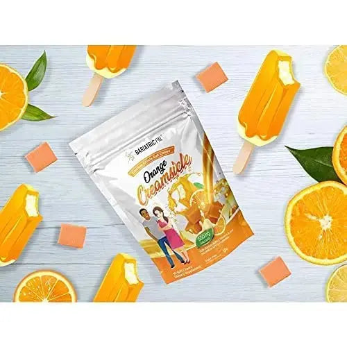BariatricPal 30-Day Bariatric Vitamin Bundle (Multivitamin ONE 1 per Day! Chewable with 45mg Iron - Mixed Berry and Calcium Citrate Soft Chews 500mg with Probiotics - Orange Creamsicle) BariatricPal AU supplements
