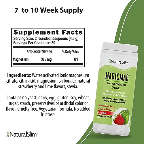 NaturalSlim Magicmag Pure Magnesium Citrate Powder – Stress, Constipation, Muscle NaturalSlim Au supplements