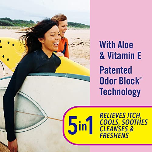 Vagisil Anti-Itch Medicated Wipes, Maximum Strength 12 ea (Pack of 9) Vagisil Au supplements