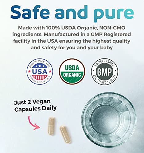 USDA Organic Lactation Supplement - Increase Milk Supply with Herbal Breastfeeding PURE CO Au supplements