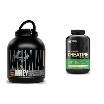Animal Whey Isolate Protein Powder, Loaded for Post Workout and Recovery & Optimum Animal Au supplements