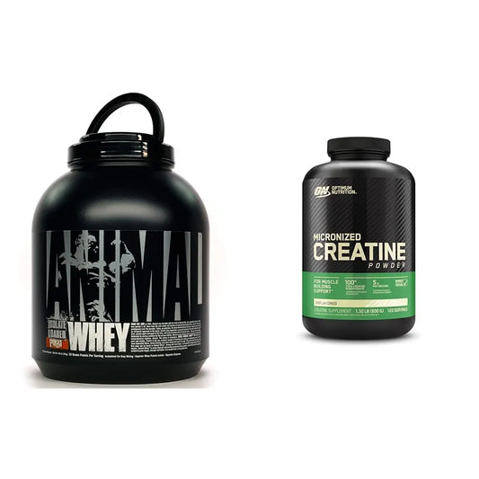 Animal Whey Isolate Protein Powder, Loaded for Post Workout and Recovery & Optimum AnimalAU supplements