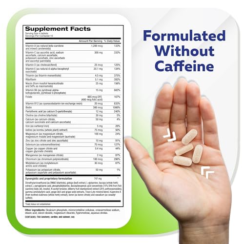Focus Factor Adults Extra Strength, 120 Count - Brain Supplement for Memory, Concentration and Focus - Complete Multivitamin with DMAE, Vitamin D, DHA - Trusted Health Vitamins Focus Factor Au supplements