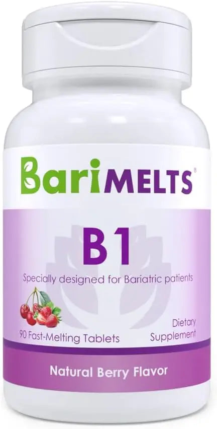 BariMelts B1, Dissolvable Bariatric Vitamins, Sugar-Free, Natural Berry Flavor BariMelts uk supplements
