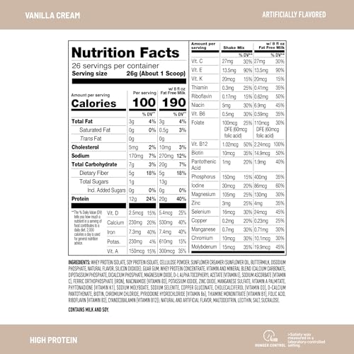 SlimFast High Protein Meal Replacement Powder, 26 Servings, Advanced Nutrition SlimFast Au supplements