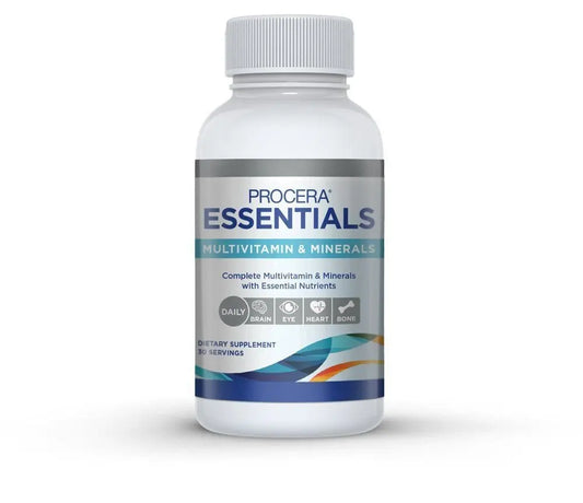 Procera Essentials Daily Immune Multivitamin - 19 Essential Vitamins, Minerals & Antioxidants - Eye, Heart & Brain Health ProceraAU supplements