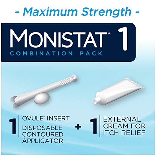 MONISTAT 1-Dose Yeast Infection Treatment, 1 Ovule Insert & External Itch Cream Monistat Au supplements