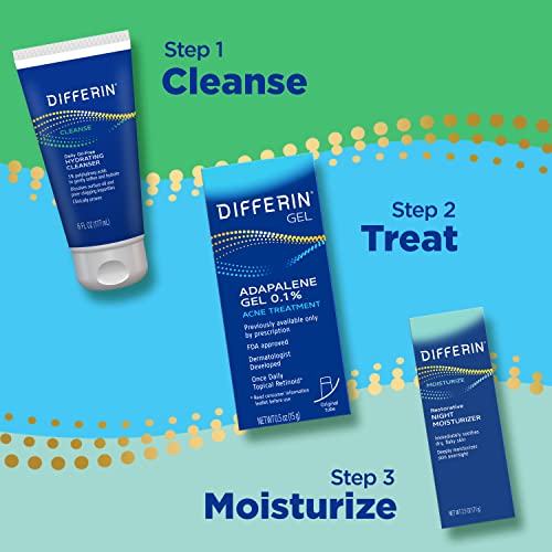 Differin Acne Treatment Gel, 30 Day Supply, Retinoid Treatment for Face Differin Au supplements