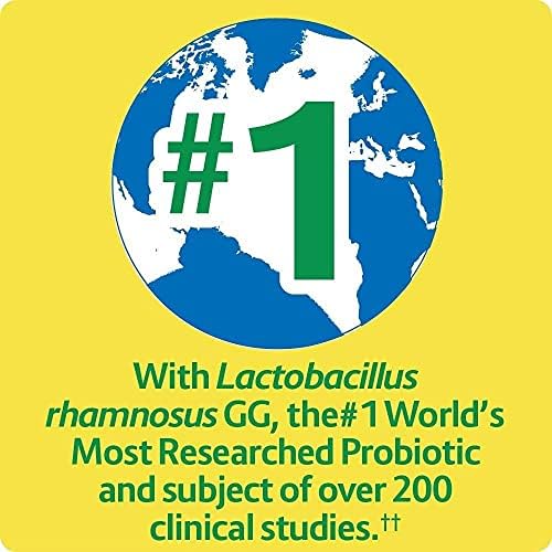 Culturelle Health & Wellness Daily Probiotic Supplement For Men & Women, Helps Support Your Immune System, Occasional Diarrhea, Gas & Bloating, 15 Billion CFUs, Non-GMO, 50 Count Culturelle Au supplements