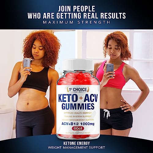 (2 Pack) 1st Choice Keto ACV Weight Loss Gummies Keto First Choice ACV Advanced Formula RillvoUS supplements