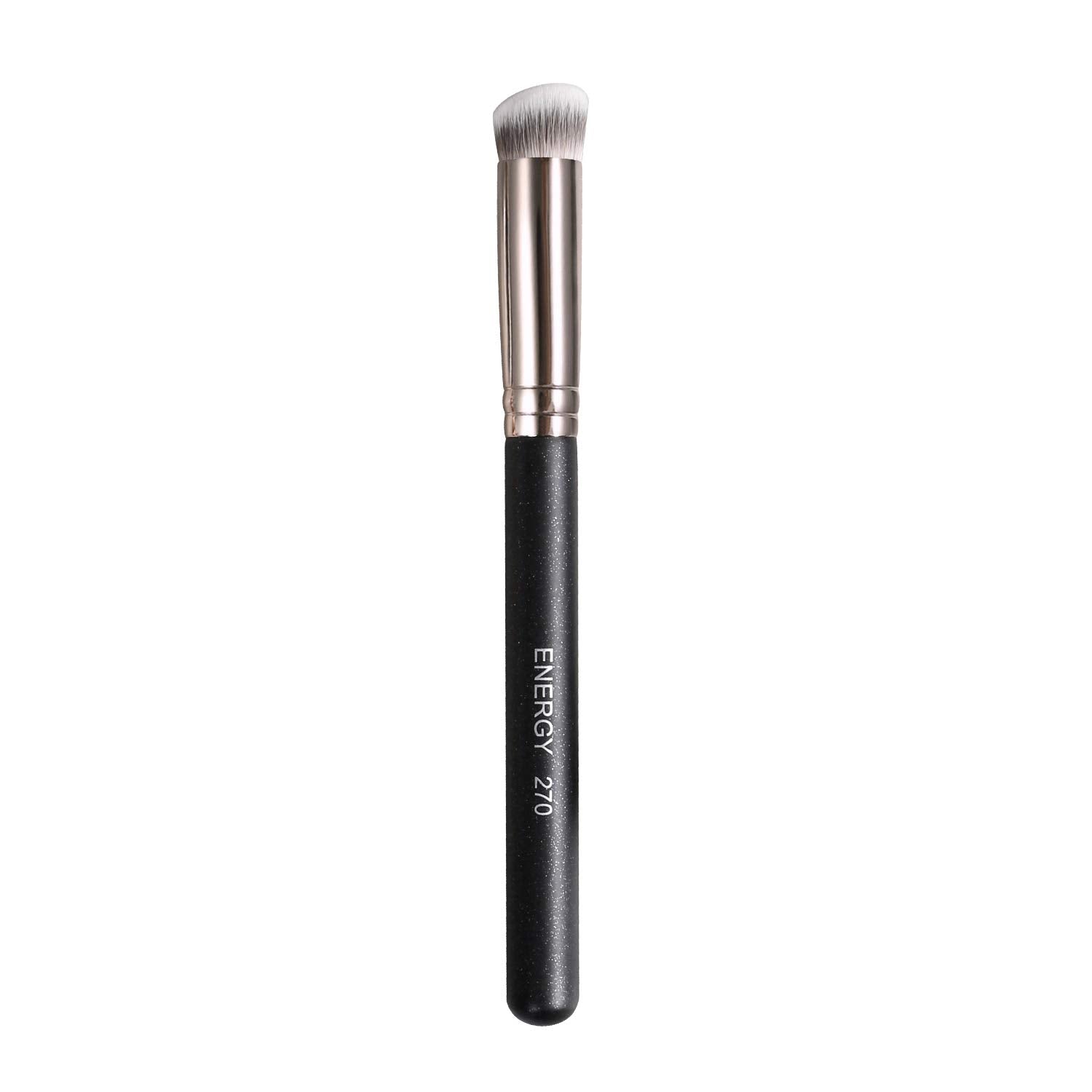 ENERGY Concealer Brush Under Eye Mini Angled Flat Top Kabuki Nose Contour Brush for Concealing Blending Setting Buffing with Powder Liquid Cream Cosmetic Pro Small Makeup Foundation brushes 270 ENERGY Au supplements
