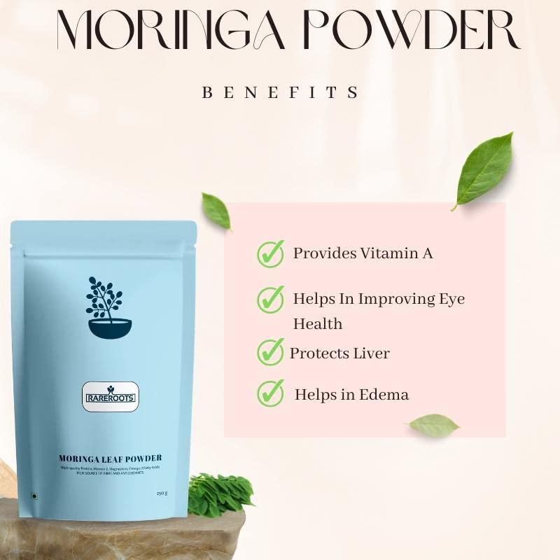 RAREROOT Moringa Leaf Powder for Weight Loss - 250g RAREROOT Au supplements