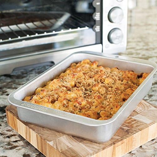 Nordic Ware Naturals Compact Rectangular Pan - Natural Uncoated Aluminum, Toaster Oven and Broiler Safe Nordic Ware Au supplements