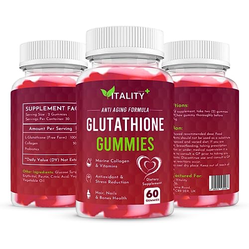 Glutathione Gummies | with Marine Collagen | 1050mg per Serving | Antioxidant Support Sunshyne Au supplements