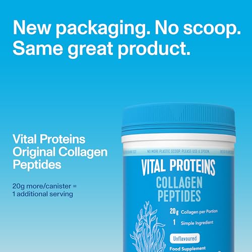 Vital Proteins Collagen Peptides Powder Supplement (Type I, III), Unflavored Hydrolyzed Collagen-Hair, Skin VITAL PROTEINS Au supplements