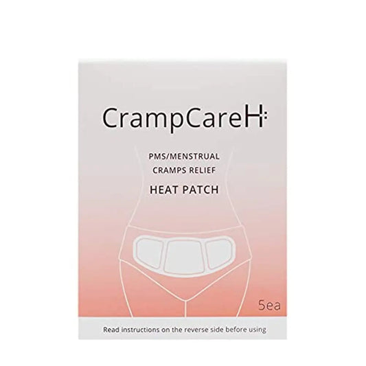 (5 Patches) CrampCareH PMS/Menstrual Cramps Relief Heat Patch with Wide Wings, FDA Registered CrampCareHAU supplements