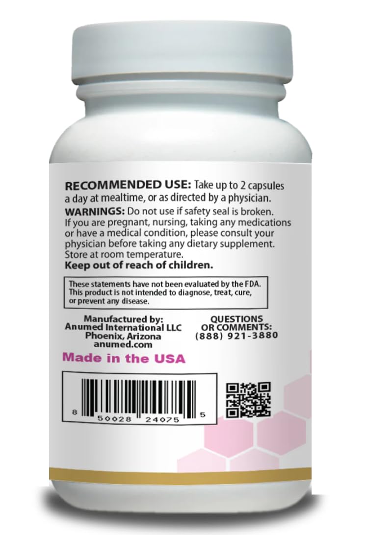 Women’s Multivitamin with Iron, Vitamin D3, Magnesium, B-Complex & Herbal Support – 60 Capsules – Energy, Hormone Balance, Heart Health – AnuMed AnuMed International Au supplements
